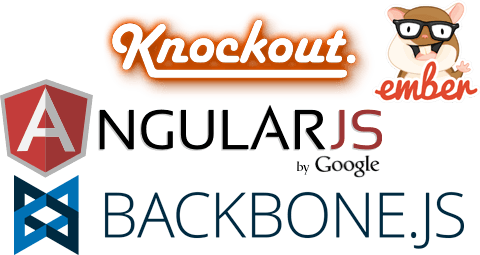 Angular.JS, Ember.js, Backbone.js, knockout.js